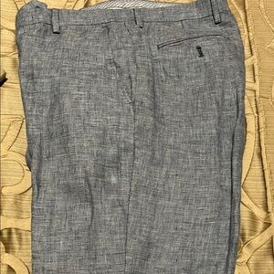 Gray Linen Pants